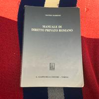 Manuale Diritto Privato Romano Matteo Marrone