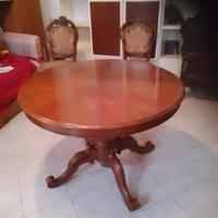 Tavolo rotondo allungabile