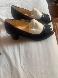 Scarpe  in camoscio blu