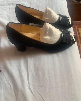 Scarpe  in camoscio blu