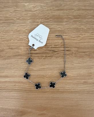 Bracciale quadrifoglio