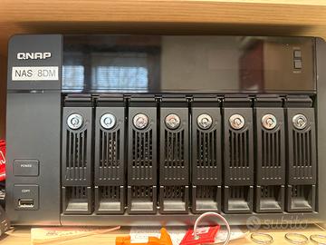 QNAP 8 bay - 8 dischi / SSD