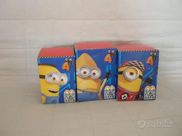 Tre sorprese Mc Donald's Cattivissimo Me Minions