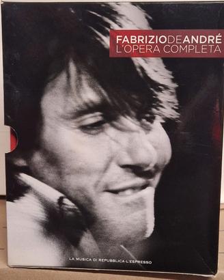 Raccolta completa canzoni Fabizio De André