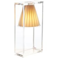 2 KARTELL LAMPADA TAVOLO LIGHT-AIR TESSUTO BEIGE