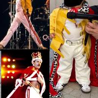 Vestito carnevale bambini freddie mercury bambini