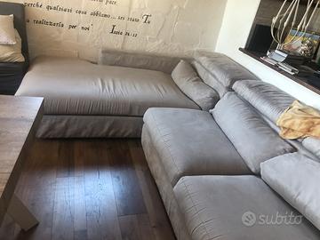 Divano 3mt grigio poltrone e sofa