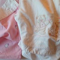 lenzuola lettino per bambini 