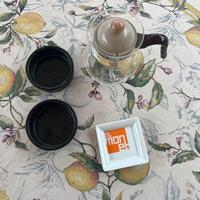 Tegliera con dei  porta cenere