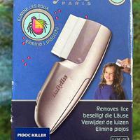 Pettine elettrico elimina pidocchi