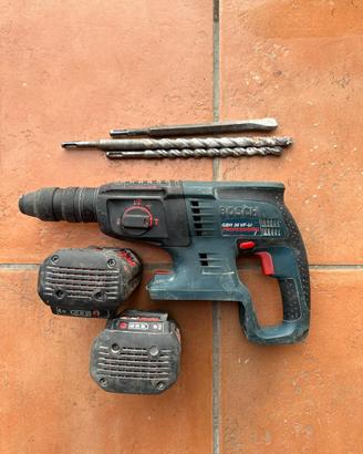 Trapano a percussione a batteria