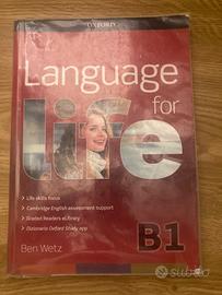 Libro di Inglese: Language for Life B1 (Oxford)
