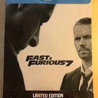 Fast and Furios 7 steelbook blu-ray EDIZIONE RARA