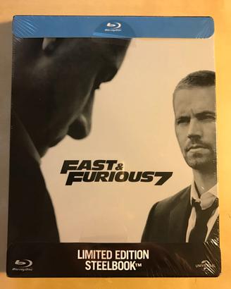 Fast and Furios 7 steelbook blu-ray EDIZIONE RARA