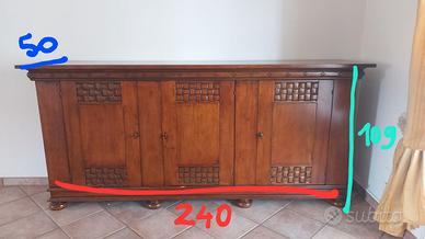 Credenza in noce nazionale