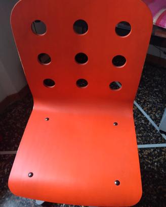 sedia girevole da scrivania