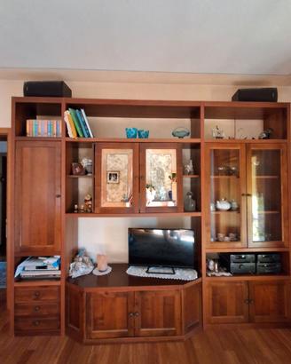 Mobile salotto noce