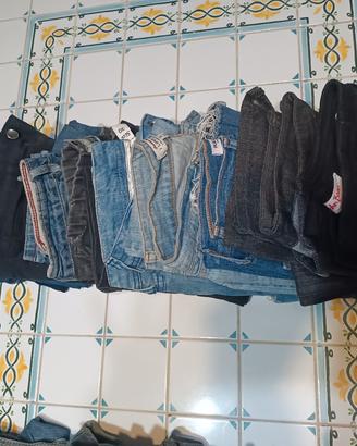 Jeans tutte le taglie donna XS S M L