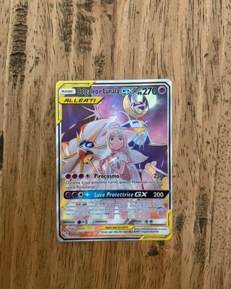Carta Pokemon Solgaleo e Lunala
