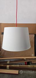 Lampadario a sospensione con lampadina
