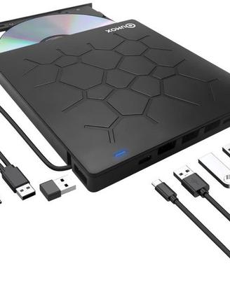 QUMOX Masterizzatore Esterno DVD/CD USB 3.0