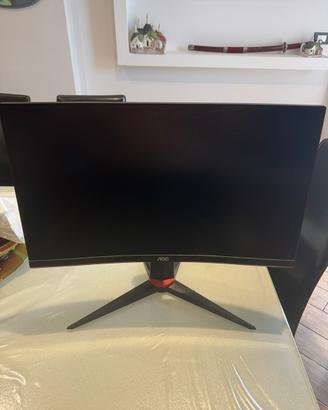 Monitor AOC 165hz edge/curvo