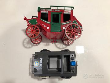 PLAYMOBIL CARROZZA-MACCHINA DELLA POLIZIA-POLLAIO