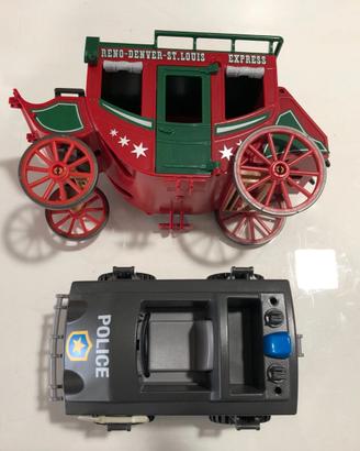 PLAYMOBIL CARROZZA-MACCHINA DELLA POLIZIA-POLLAIO