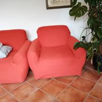 2 poltrone 30€ cad. 