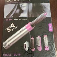 Phon, arricciacapelli, spazzole riscaldanti.5 in 1