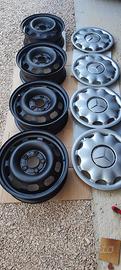 Cerchi  e copricerchi mercedes 15’