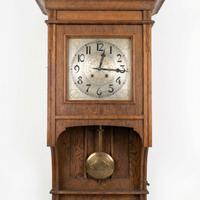 Orologio a pendolo da parete in legno massello