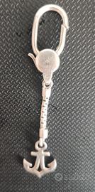Portachiavi argento 925 ancora