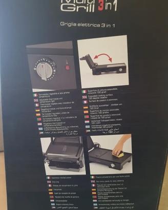 "Ariete Multi Grill 3 In 1 1916/10 Piastra Elettri