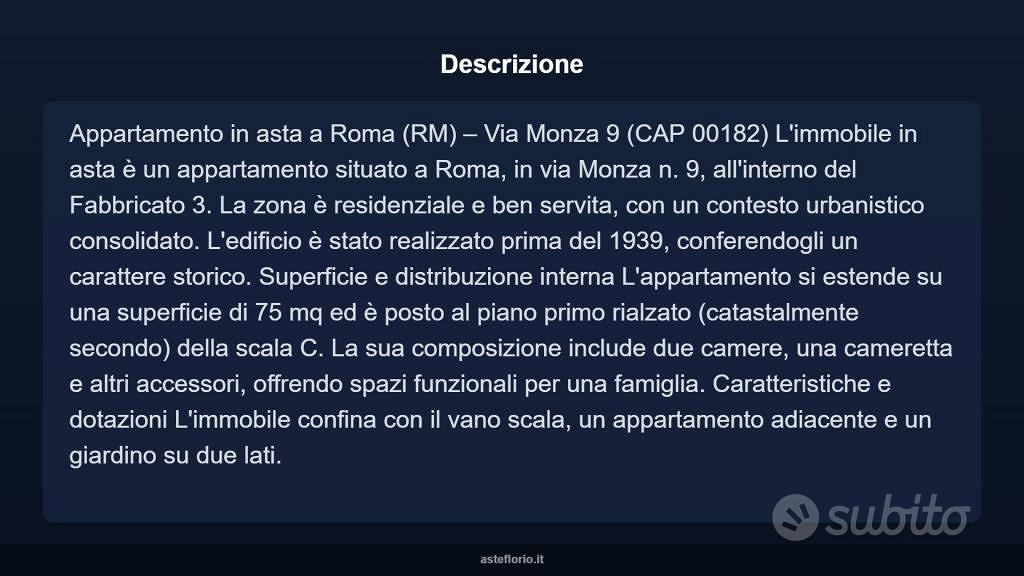Appartamento – Roma, Tuscolano - Vista 4