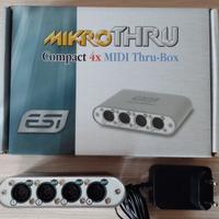 ESI Mikro Thru - 4x MIDI Thru-Box