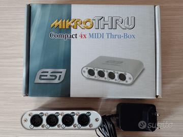 ESI Mikro Thru - 4x MIDI Thru-Box