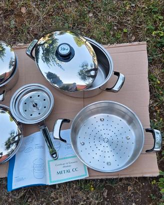 Set completo pentole per la casa Metal CC