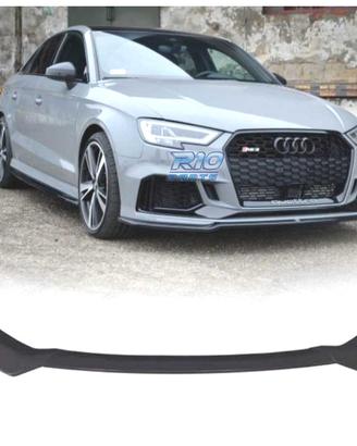 SPOILER LIP AUDI A3 S LINE SEDAN 17-20 LOOK RS3