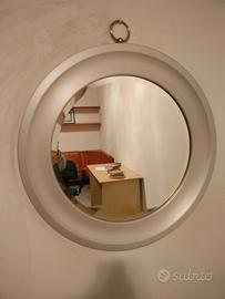 Specchio rotondo con cornice