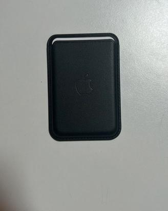 Portacarte Apple Pelle Nero
