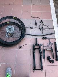 Ricambi per bici completa