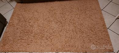 tappeto salotto rosa antico