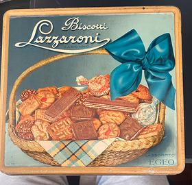 Scatola di latta lazzaroni saronno assortito 50/60