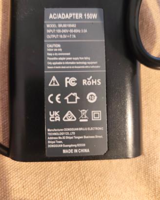 alimentatore per PC portatile 150W