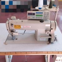 Macchina Cucire rasafilo + etichettatrici