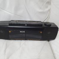 radio stereo registratore a cassette Philips 
