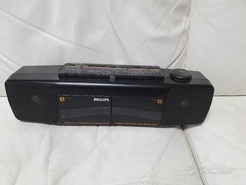radio stereo registratore a cassette Philips 