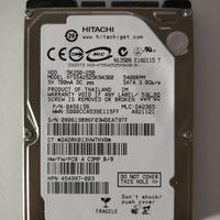 HARD DISK HITACHI TRAVELSTAR HTS542525K9A300 5K250