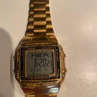 Orologio casio color oro